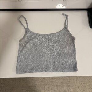 brandy melville Blue Crop Top